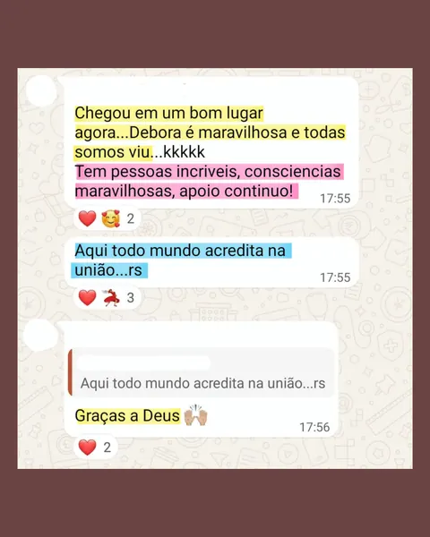 Depoimento 03 sobre acolhimento & leveza — Portal Chamas Gêmeas